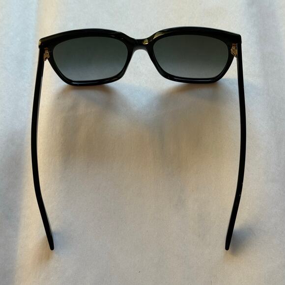 Gucci Black Gold Gradient Oversized Sunglasses GGO022S main image 8